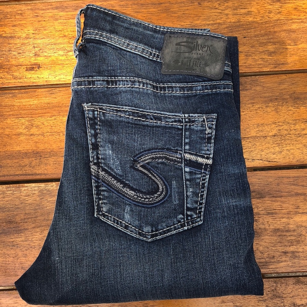 Silver Jeans Mazy Ankle Skinny. Size 27x27